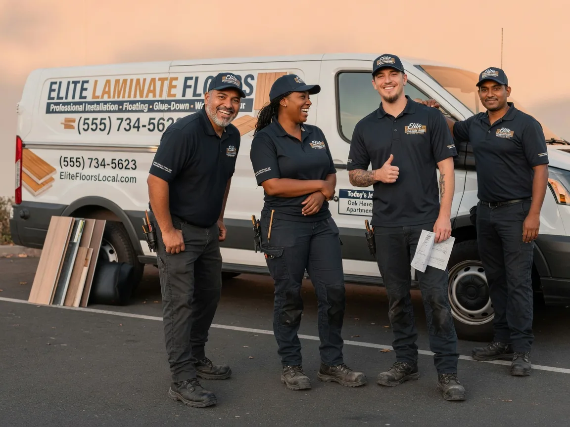 Laminate flooring installation company in Milam, TX